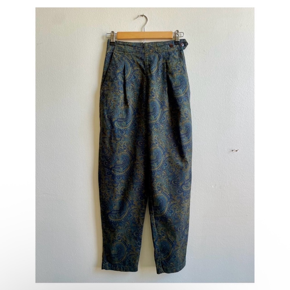Vintage 90's GAP Paisley Pants Size 1/2